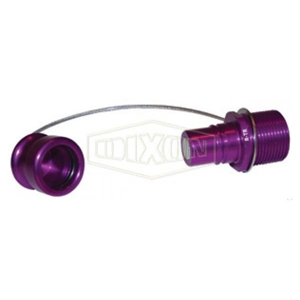 FloMAX R Series Transmission Fluid Receiver with Cap, Aluminum, Domestic